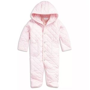 Ralph Lauren Quilted Hooded Baby Bunting Suit
